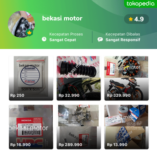 Toko Bekasi Motor Online - Produk Lengkap & Harga Terbaik | Tokopedia