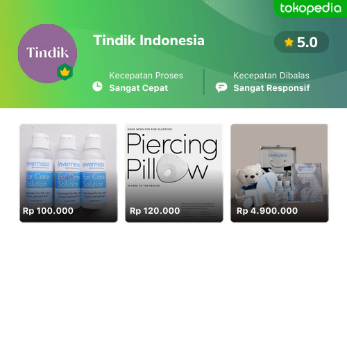 Toko Tindik Indonesia Online Produk Lengkap Harga Terbaik Tokopedia