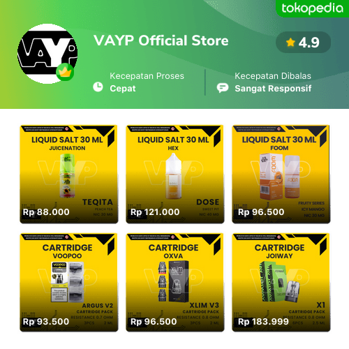 Toko VAYP Official Store Online - Produk Lengkap & Harga Terbaik ...