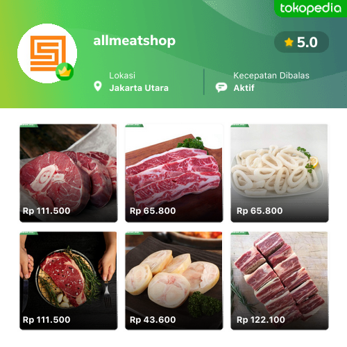 Toko Allmeatshop Online - Produk Lengkap & Harga Terbaik | Tokopedia