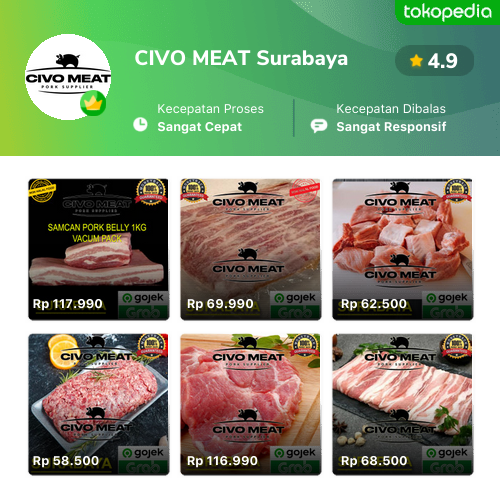 Toko Civo Meat Surabaya Online Produk Lengkap Harga Terbaik Tokopedia