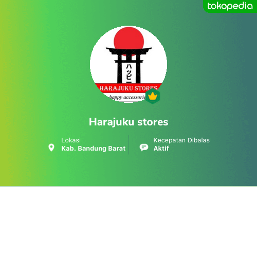 Toko Harajuku Stores Online - Produk Lengkap & Harga Terbaik | Tokopedia