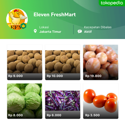 Toko Eleven FreshMart Online - Produk Lengkap & Harga Terbaik | Tokopedia