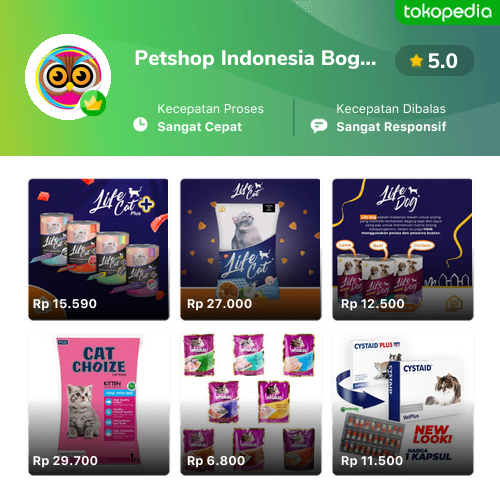 Toko Petshop Indonesia Bogor Online - Produk Lengkap & Harga Terbaik ...