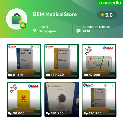 Toko BEM MedicalStore Online - Produk Lengkap & Harga Terbaik | Tokopedia