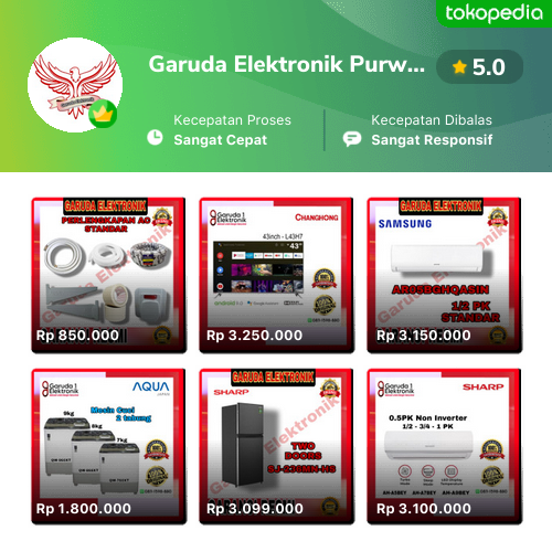 Toko Garuda Elektronik Purwakarta Online - Produk Lengkap & Harga ...