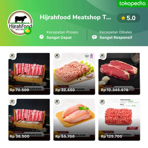 Toko Hijrahfood Meatshop Tanjung Duren Jakarta Barat Online - Produk ...