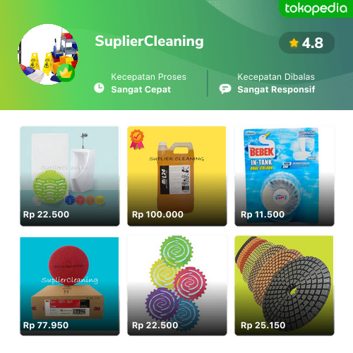 Toko SuplierCleaning Online - Produk Lengkap & Harga Terbaik | Tokopedia