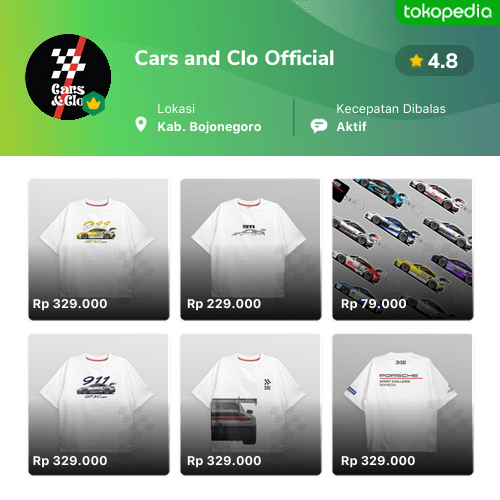 Toko Cars and Clo Official Online - Produk Lengkap & Harga Terbaik ...