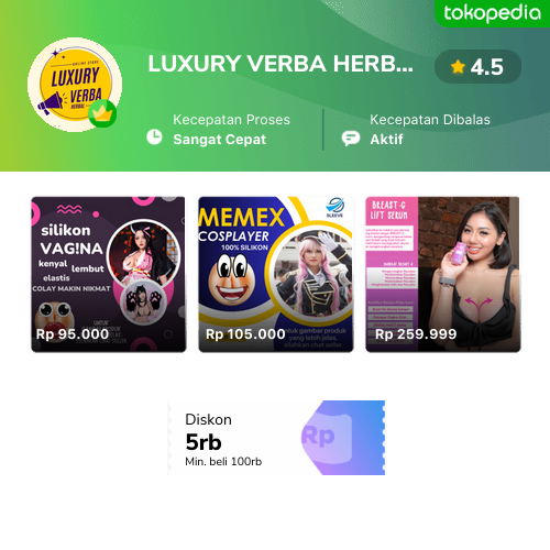 Toko Luxury Verba Herbal Online Produk Lengkap Harga Terbaik Tokopedia