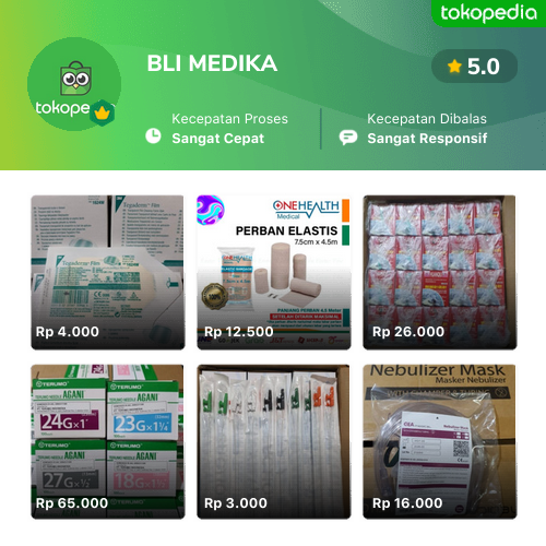 Toko Bli Medika Online Produk Lengkap And Harga Terbaik Tokopedia