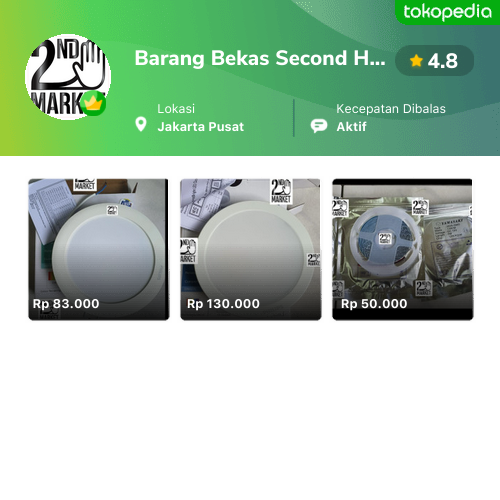 Toko Barang Bekas Second Hand Online - Produk Lengkap & Harga Terbaik ...