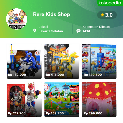 Rere Kids Shop Cilandak Kota Administrasi Jakarta 