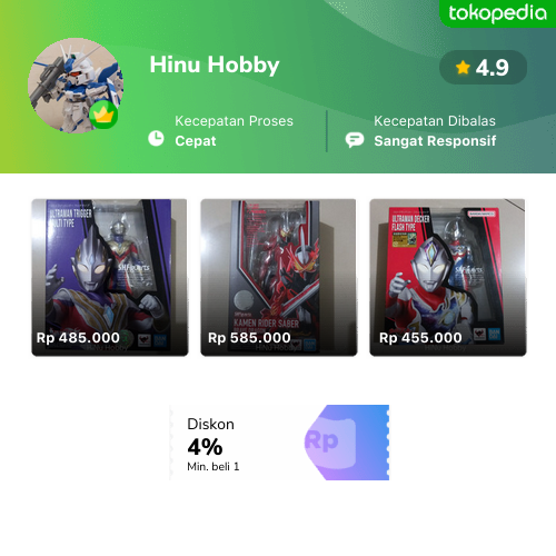 Toko Hinu Hobby Online - Produk Lengkap & Harga Terbaik | Tokopedia