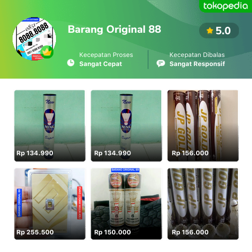 Toko Barang Original 88 Online - Produk Lengkap & Harga Terbaik | Tokopedia