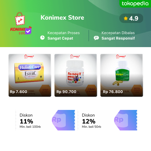 Konimex Store - Produk Resmi & Terlengkap | Tokopedia