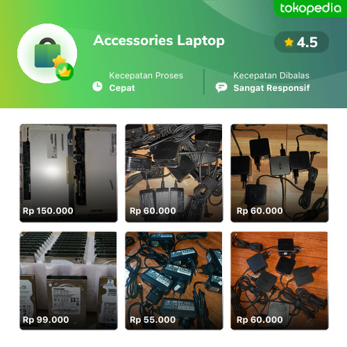 Toko Accessories Laptop Online - Produk Lengkap & Harga Terbaik | Tokopedia