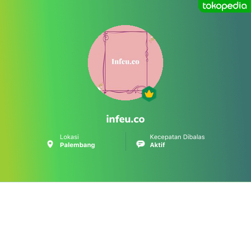 infeu.co - Ilir Barat I, Kota Palembang | Tokopedia