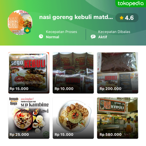 Promo Nasi Kebuli Franchise