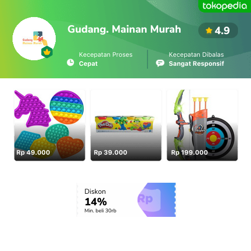 Gudang. Mainan Murah - Wiyung, Kota Surabaya | Tokopedia