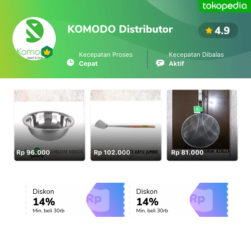 Komodo Distributor - Penjaringan, Kota Administrasi Jakarta Utara