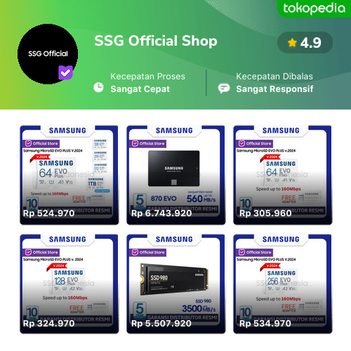 tokopedia samsung official store