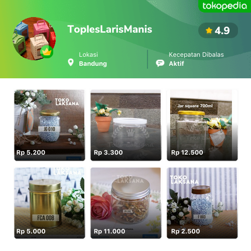 Toko laksana toples - Astanaanyar, Kota Bandung | Tokopedia