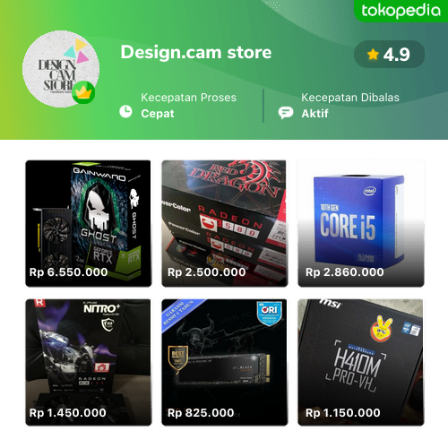 Toko Design.cam Store Online - Produk Lengkap & Harga Terbaik | Tokopedia