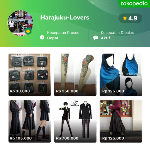 Toko Harajuku-Lovers Online - Produk Lengkap & Harga Terbaik | Tokopedia