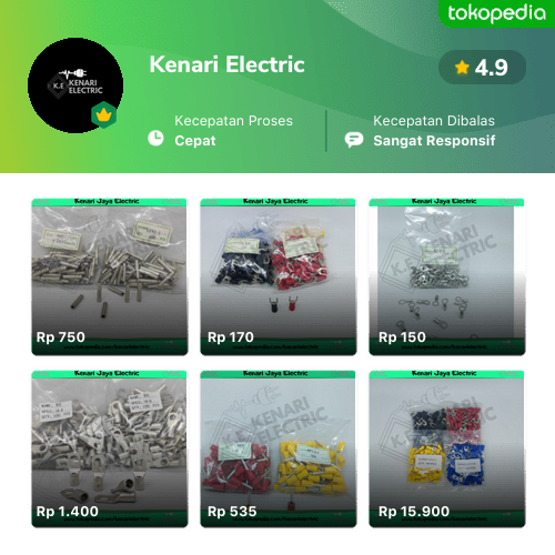 Toko Kenari Electric Online - Produk Lengkap & Harga Terbaik | Tokopedia