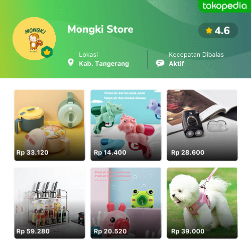 Toko Mongki Store Online - Produk Lengkap & Harga Terbaik | Tokopedia