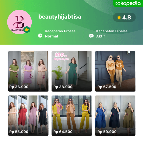 Toko Beautyhijabtisa Online - Produk Lengkap & Harga Terbaik | Tokopedia