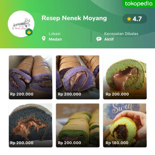 Toko Resep Nenek Moyang Online - Produk Lengkap & Harga Terbaik | Tokopedia