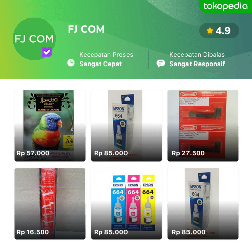 FJ COM - Produk Resmi & Terlengkap | Tokopedia