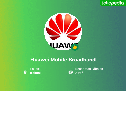 Huawei Mobile Broadband - Produk Resmi & Terlengkap | Tokopedia
