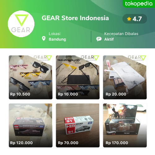 GEAR Store Indonesia Sukasari Kota Bandung  Tokopedia