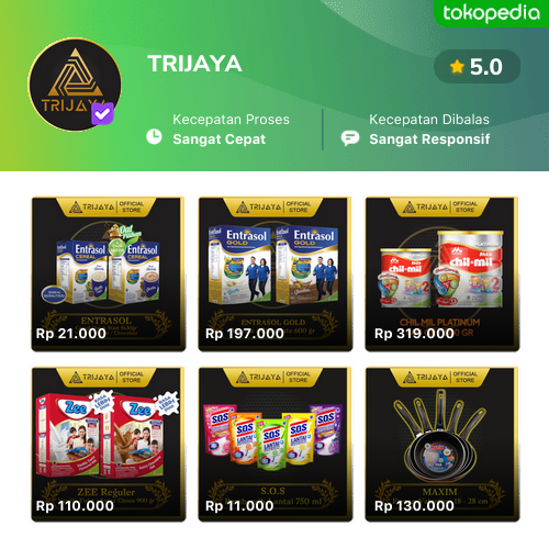 Trijaya Produk Resmi And Terlengkap Gopaylater Cicil 0 Tokopedia