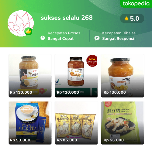 Toko Sukses Selalu 268 Online - Produk Lengkap & Harga Terbaik | Tokopedia