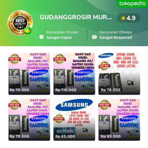 Toko GUDANGGROSIR MURAH Online - Produk Lengkap & Harga Terbaik | Tokopedia