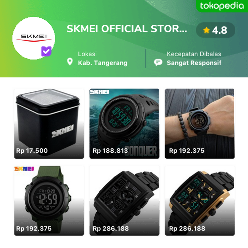 Skmei Official Store Produk Resmi And Terlengkap Tokopedia