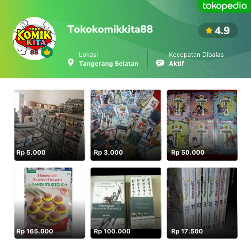 Toko Komik Moshi2 - Serpong, Kota Tangerang Selatan