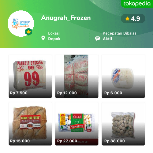Anugrah_Frozen - Cinere, Kota Depok | Tokopedia