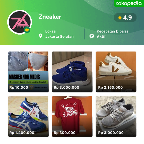 Zneaker Tebet, Kota Administrasi Jakarta Selatan | Tokopedia Zneaker Tebet, Kota Administrasi Jakarta Selatan | Tokopedia