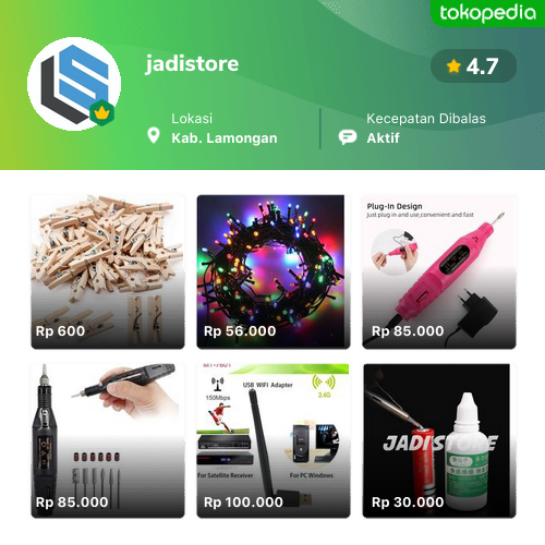 Jadi Store - Lamongan, Kab. Lamongan | Tokopedia
