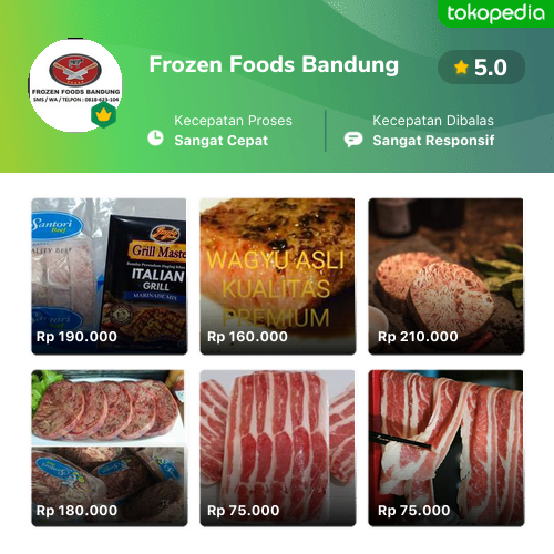 Frozen Foods Bandung - Regol, Kota Bandung | Tokopedia