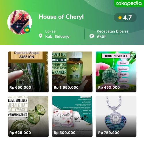 House of Cheryl - Gayungan, Kota Surabaya | Tokopedia